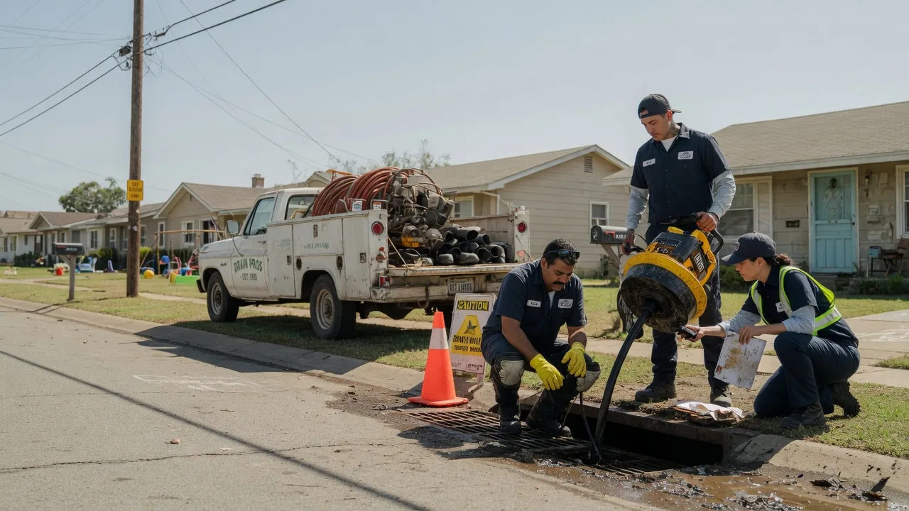 Drain Cleaning in Omaha, GA near me